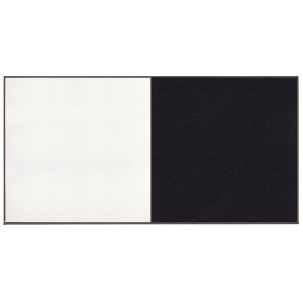 Enclosed Corkboard, 1 Door, 18"x24", 4" Fra